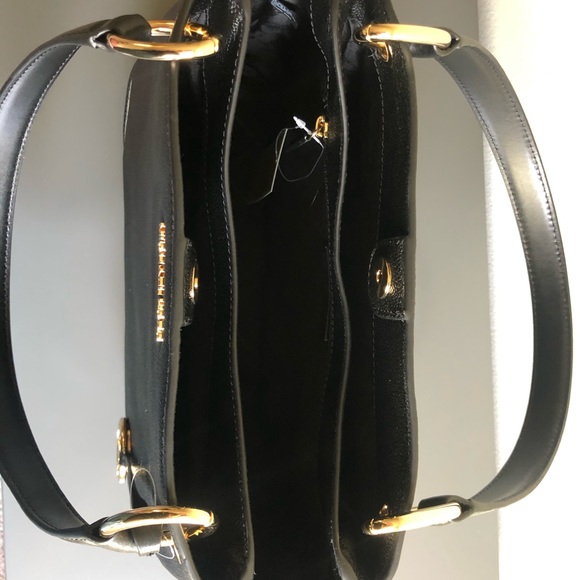 Michael Kors Black Leather Purse - Picture 12 of 13